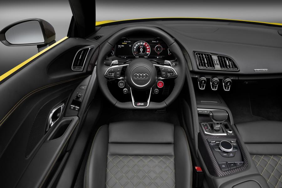 Панель приборов Audi R8 Spyder V10 2016 года  (WW) (фото 54 из 61)